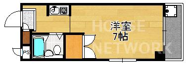 リバティハウス 402号室 京都市北区 上賀茂 1k 3 4万円 賃貸のハウスネットワーク